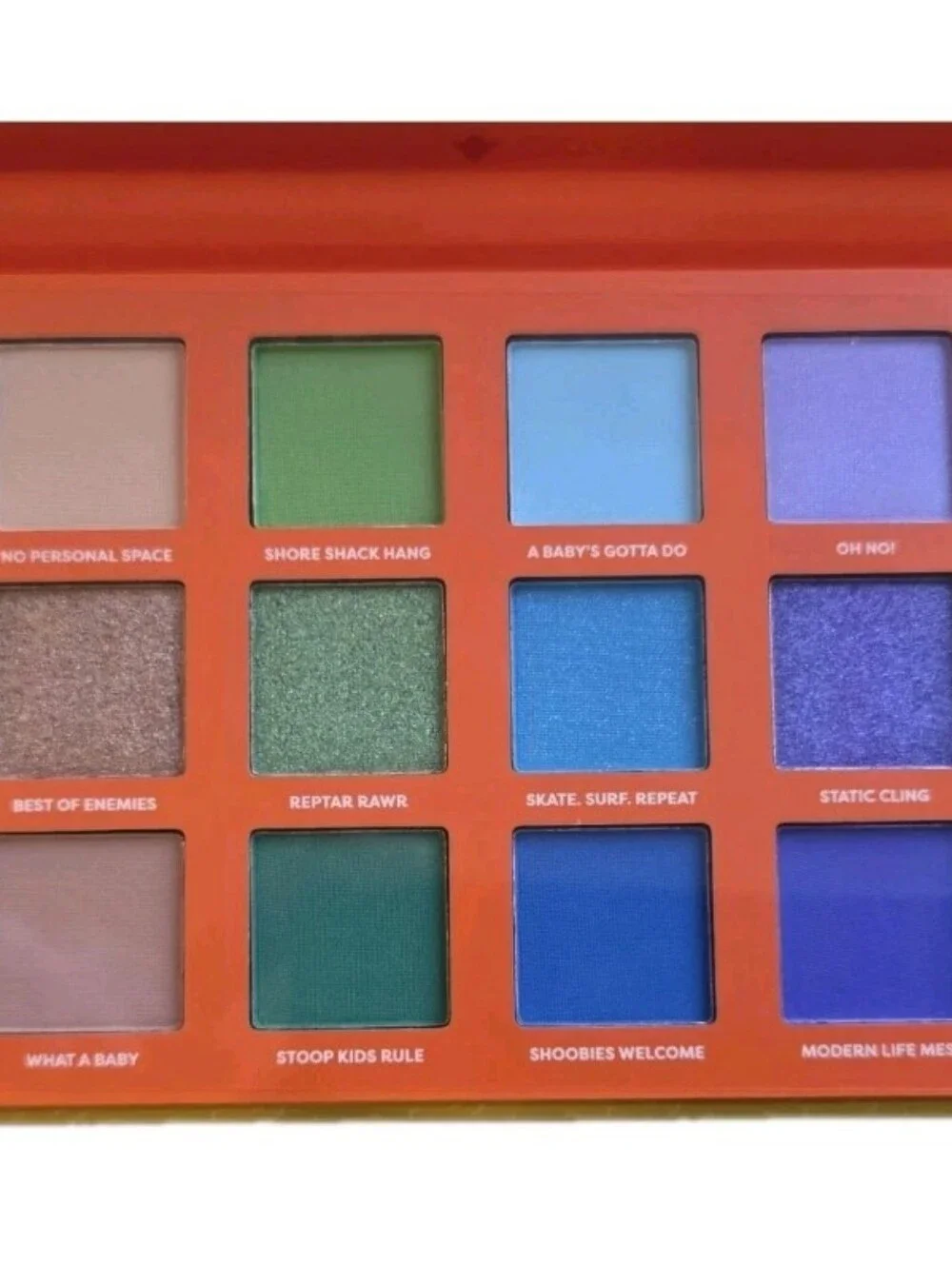 Nickelodeon X Profusion Cosmetics 18 Shade Nick 90s Eyeshadow Palette,NEW IN BOX